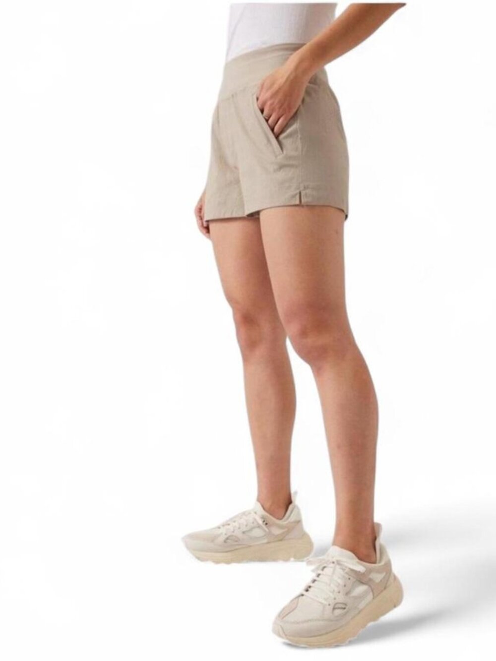 Athleta Trekkie North Shorts in Sand